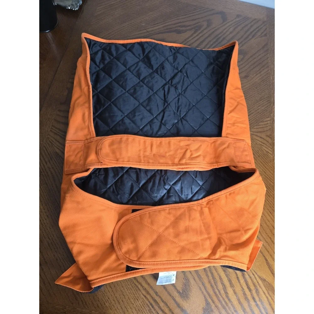 CARHARTT Hunter Orange Waterproof Hunting Insulated Duck Cloth Dog Chore Coat XL